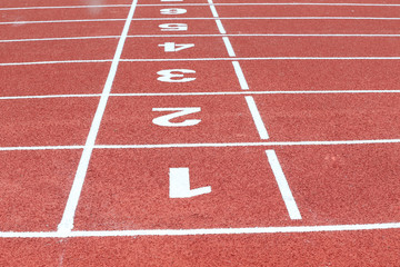 Beautiful runway, in track and field