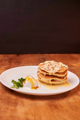 pancakes with cheese