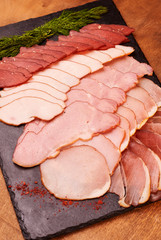 slices of ham