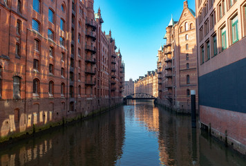 Canales del antiguo puerto de Hamburgo 2