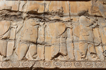 Ruins of Persepolis, Iran, the ceremonial capital of the Achaemenid Empire
