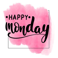 Inspirational handwritten brush lettering inscription