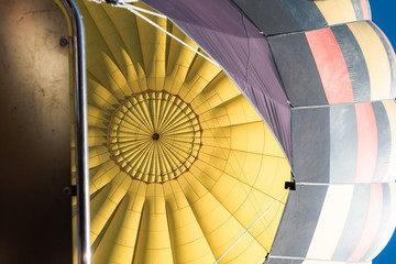 Fototapeta premium Napa Valley Hot Air Balloons on Vineyards