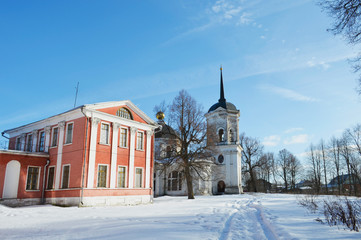 The estate in  Yaropolets near Volokolamsk, owned by Zagryazhsky, which was  twice visited by...