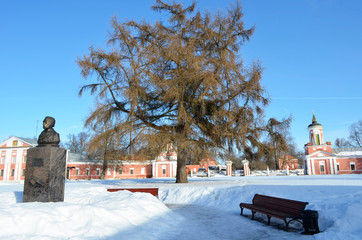 The estate in  Yaropolets near Volokolamsk, owned by Zagryazhsky, which was  twice visited by...