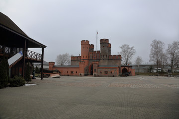 Exterior of Fort Friedrichburg. Monument of architecture of 1745. Kaliningrad, Russia