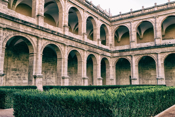 Claustro de la biblioteca valenciana España