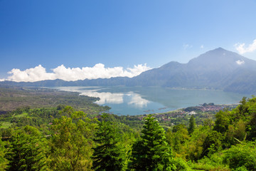 Scenic landscape in Bali, Indonesia