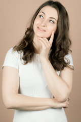 a girl is very positive