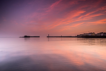 Sunrise at Donaghadee