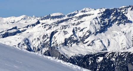 Obraz premium sport d'hiver...grisons