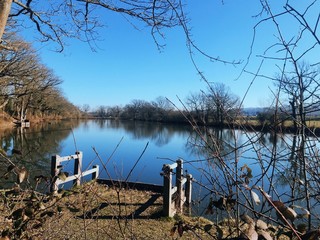 Obraz premium Lake in winter