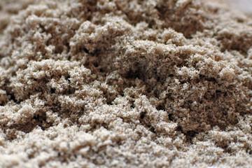 sea sand. closeup
