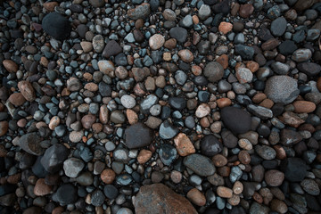 stones on the beach