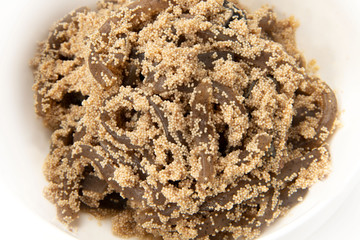 鱈の子和えこんにゃく 