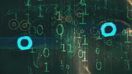 Artificial Intelligence High Tech Digital Hacker War