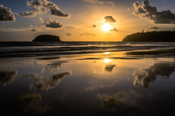 Sunset at Kata Beach, Phuket Thailand