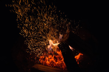 fire sparks