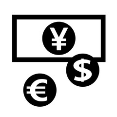 銀行・両替マーク