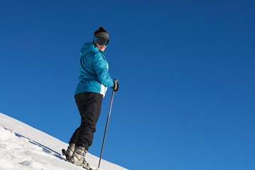 Girl / Woman / Female On the Ski