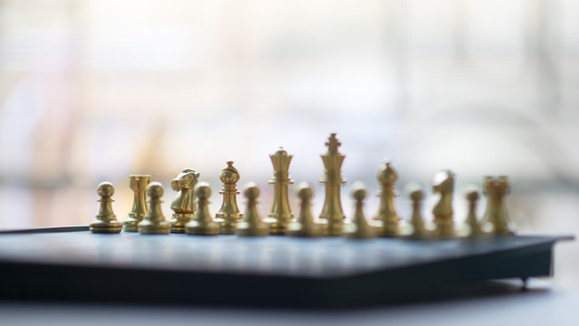 Chess is like doing business, for the future, for competition to win. - Image