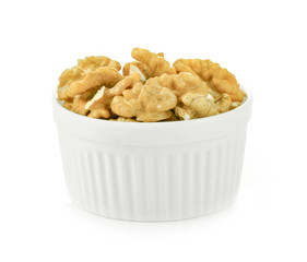 Walnut isolated on white background
