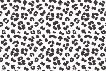 Seamless faux leopard skin pattern