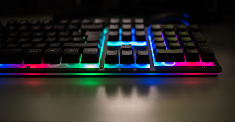Close-Up Of Laptop Keyboard 