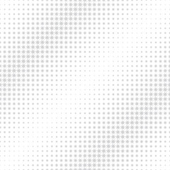 Geometric halftone vector pattern with stars. Usable as border, design element or background.