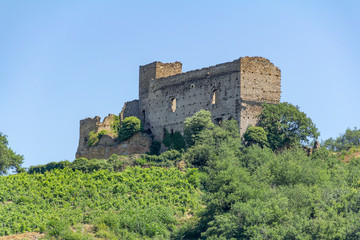 Fototapeta premium castle ruin in France