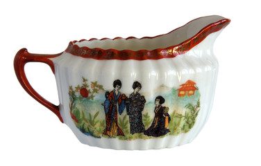 Antique porcelain creamer
