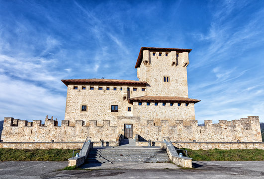 medieval tower in spain
