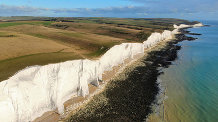 Seven Sisters Cliffs - Eastbourne, Sussex, England