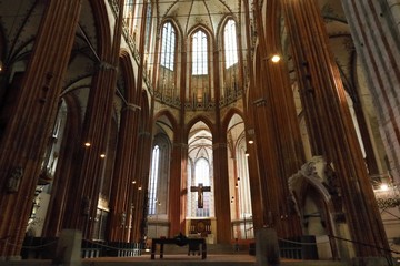 Fototapeta premium Lubecca abside chiesa di Maria