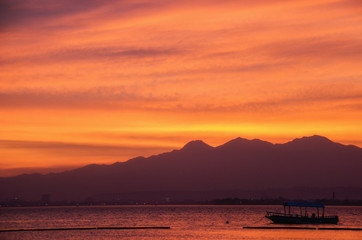 Sunset at Apo Mountain, Mindanao, Philippines