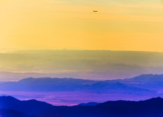 Fototapeta na wymiar Beautiful Sunset in California