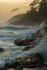 Stormy Thailand Seascape