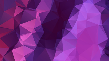 Naklejka premium Abstract Purple Color Polygon Background Design, Abstract Geometric Origami Style With Gradient