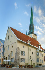 Street in Tallinn, Estonia