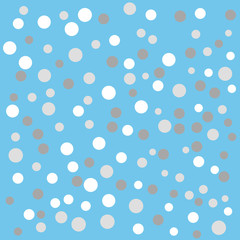 Abstract geometric circles background, vector illustration.