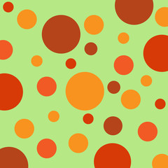 Abstract geometric circles background, vector illustration.