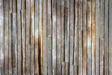 Old wooden wall house as texture and background