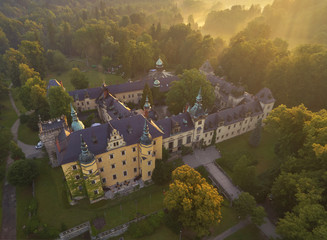 Castle from drone