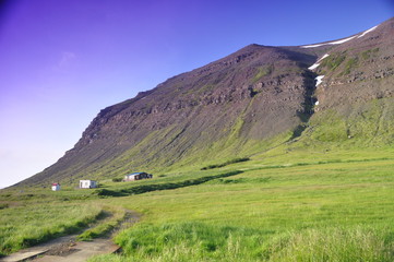 Berg bei Bolungarvik