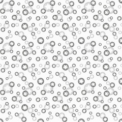 Silver star seamless pattern