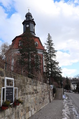 Die Loschwitzer Kirche in Dresden