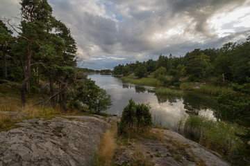 Finnish landscape in Porkkalanniemi