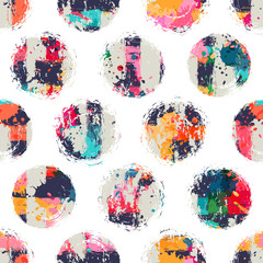 Template seamless abstract pattern. Can be used on packaging paper, fabric, background for different images, etc.
