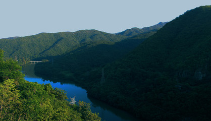 Fototapeta premium lake in the mountains