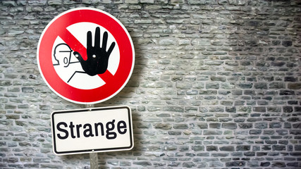 Sign 389 - Strange